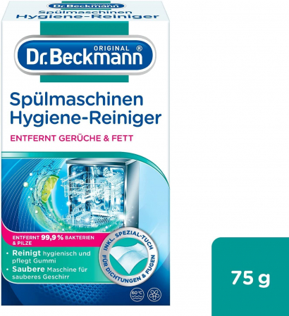DEGRESANȚI BUCĂTARIE - DR.BACKMANN IGIENIZARE MASINA DE SPALAT VASE 75G+SERVETEL UMED
