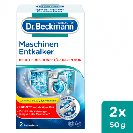 DEGRESANȚI ANTICALCAR - DR.BECKMANN ANTI CALCAR 2X50G
