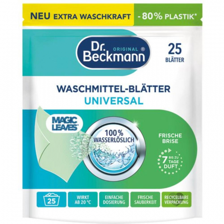 DETERGENȚI - DR.BECKMANN DETERGENT SERVETELE UNIVERSALE 25BUC
