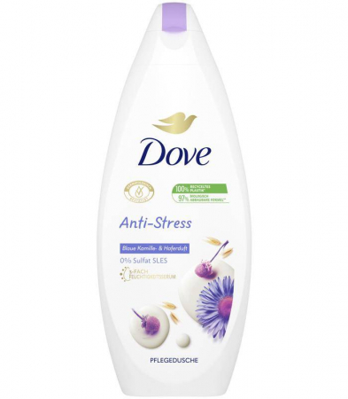 PRODUSE DE ÎNGRIJIRE PERSONALĂ - GEL DE DUS DOVE ANTISTRESS KAMILLE&HAFERDUFT 250ML