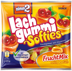 JELEURI - NIMM 2 JELEURI LACHGUMMI SOFT FRUCTE & VITAMINE  225 G 