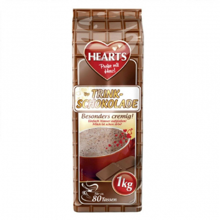 CAFEA - CIOCOLADA CALDA INSTANT 1KG HEARTS