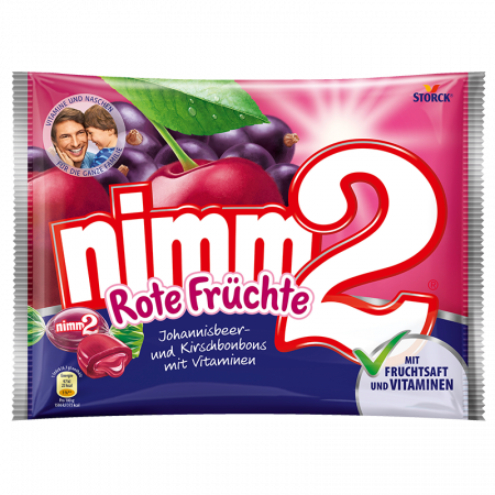 BOMBOANE / DROPSURI - NIMM2 JELEURI ROTE FRUCHTE 240G 