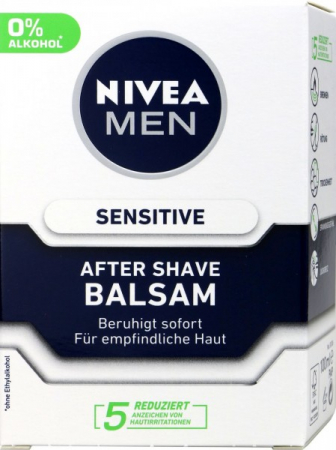 ÎNGRIJIRE PERSONALĂ BĂRBATI - NIVEA AFTER SHAVE BALSAM SENSITIVE 100ML