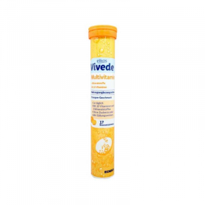 PRODUSE ALIMENTARE - PASTILE EFERVESCENTE MULTIVITAMIN17TAB VIVEDE 3638202002