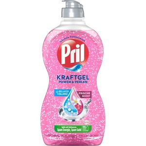 PRODUSE DE CURĂȚENIE - PRIL DET.VASE KRAFTGEL POWER&PERLEN 450ML