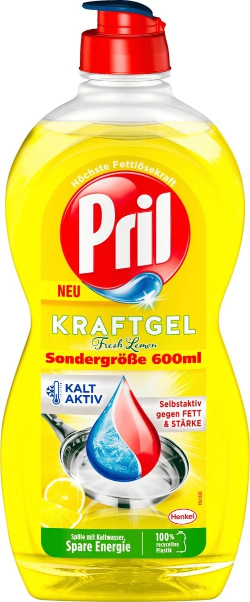 PRODUSE DE CURĂȚENIE - PRIL SOLUTIE VASE LAMAIE 600ML