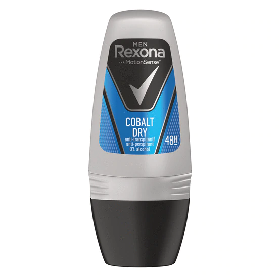 ÎNGRIJIRE PERSONALĂ BĂRBATI - REXONA MEN DEO ROLL-ON COBALT DRY 50ML