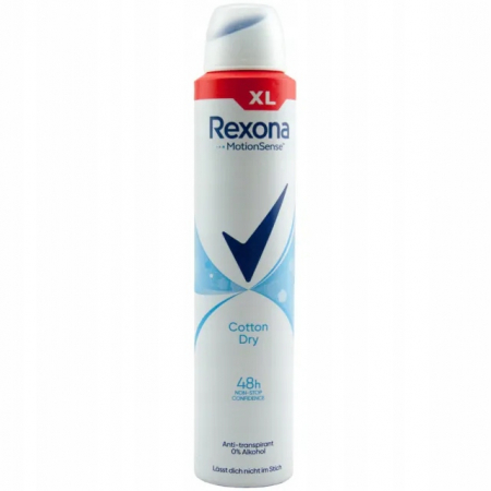 ÎNGRIJIRE PERSONALĂ FEMEI - REXONA DEO SPRAY COTTON DRY 200ML