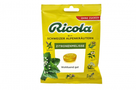 PRODUSE FARA ZAHAR - RICOLA FARA ZAHAR CU LAMAIE 75G