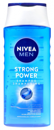 ÎNGRIJIRE PERSONALĂ BĂRBATI - SAMPON BARBATI NIVEA STRONG POWER 250ML