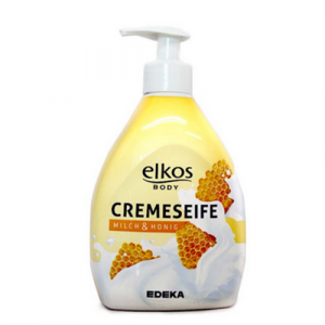 PRODUSE DE ÎNGRIJIRE PERSONALĂ - SAPUN LICHID LAPTE SI MIERE +DOZATOR 500ML ELKOS 2563322009