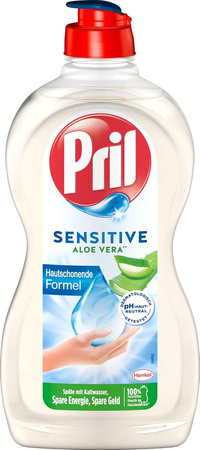 PRODUSE DE CURĂȚENIE - SOLUTIE VASE PRILL SENSITIVE ALOE VERA 450ML