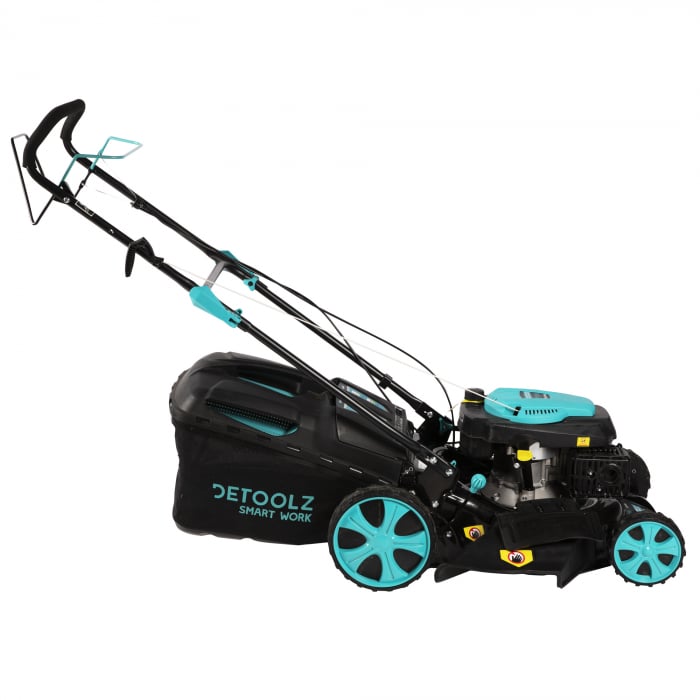 Masina de tuns gazonul, Detoolz DZ-M106, 60L, benzina, 146 Cc, 2600W, 4 timpi, 18" inch [9]