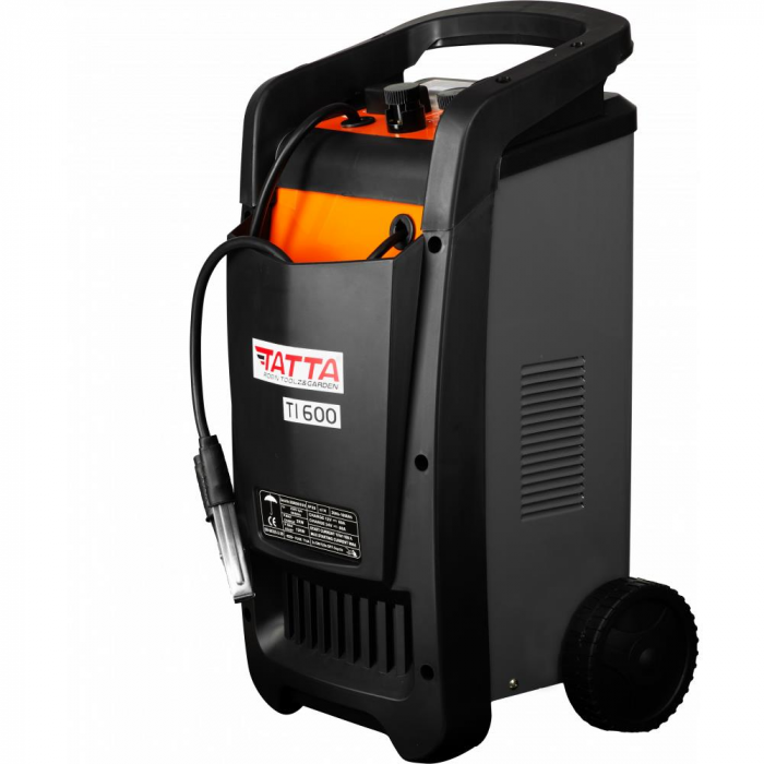 Robot de pornire auto Tatta TI600 Profesional, curent de incarcare max 50A, curent pornire 540A, putere 2.0 KW [3]