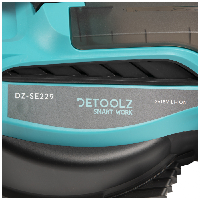 Masina de tuns gazon, acumulator, include 2ac x 18V, 6Ah, 380mm, 36l, Detoolz DZ-SE229 [10]