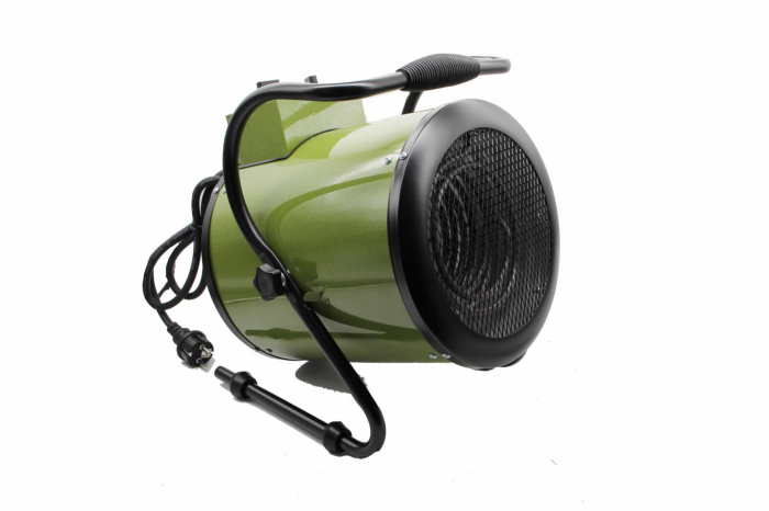 Aeroterma de caldura tip tun, 3000W, 30m2, 220V, protectie, Heinner [2]
