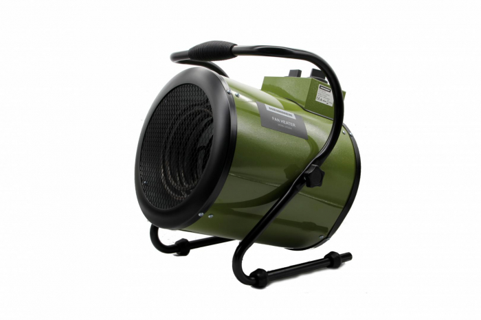Aeroterma de caldura tip tun, 3000W, 30m2, 220V, protectie, Heinner [1]