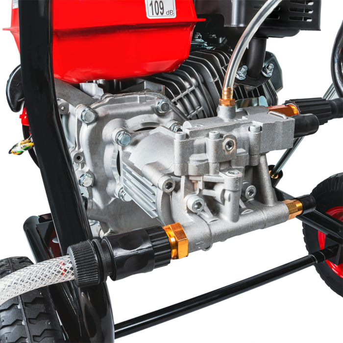 Aparat de spalat cu presiune pe benzina, 4.8 Kw, 6.5 Cp, 140 bar, motor 4 T, RAIDER [5]