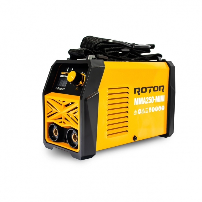 Aparat de sudura, invertor, ecran LED, 250A, 220V, Rotor MMA250A mini [1]