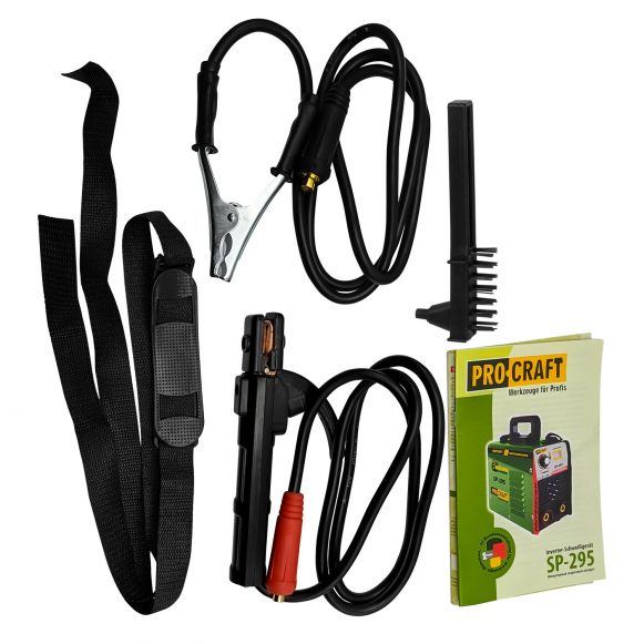 Aparat de sudura, invertor, Procraft SP295, accesorii incluse, 295A, Electrozi 1.5 - 4.0 mm [5]