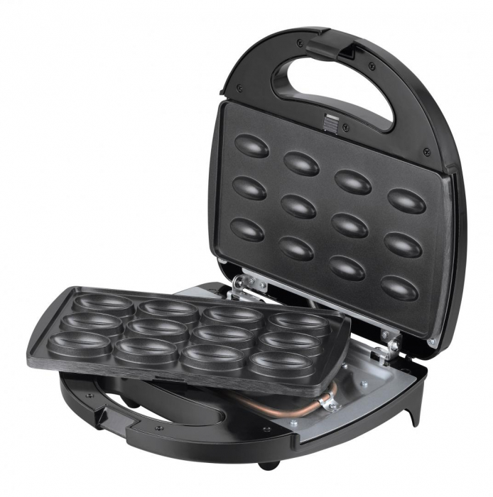 Aparat electric de facut nuci, capacitate 12 gauri, placi teflonate, 750W, HEINNER [4]