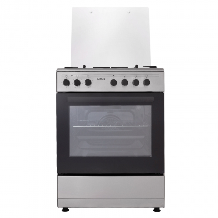 Aragaz cu 4 zone de gatit pe gaz, cuptor electric, Samus SM662AENS [4]