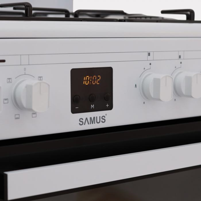 Aragaz cu 4 zone de gatit pe gaz, cuptor electric, Samus SM663AENS [4]