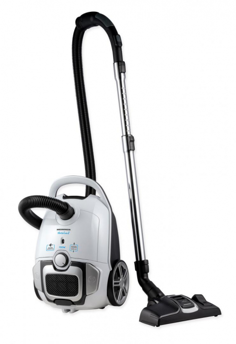 Aspirator cu sac, 3L, 700W, silentios, accesorii incluse, filtru Hepa, Heinner HVC-M700WH [2]