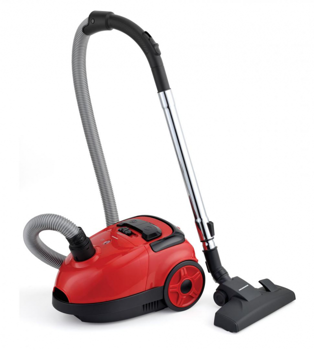 Aspirator cu sac textil, 1.6L, filtru Hepa, 750W, putere variabila, Heinner HVC-VB750RD [4]