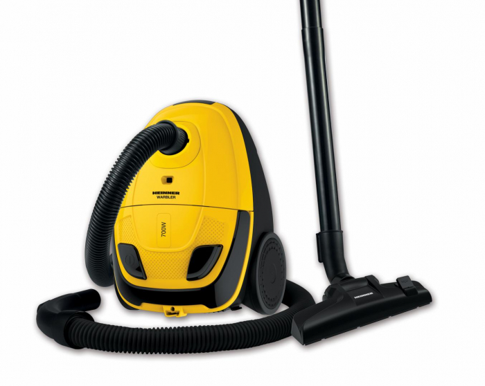 Aspirator cu sac textil, 2L, filtru Hepa, 700W, clasa A, Heinner HVC-MTB700YL [3]