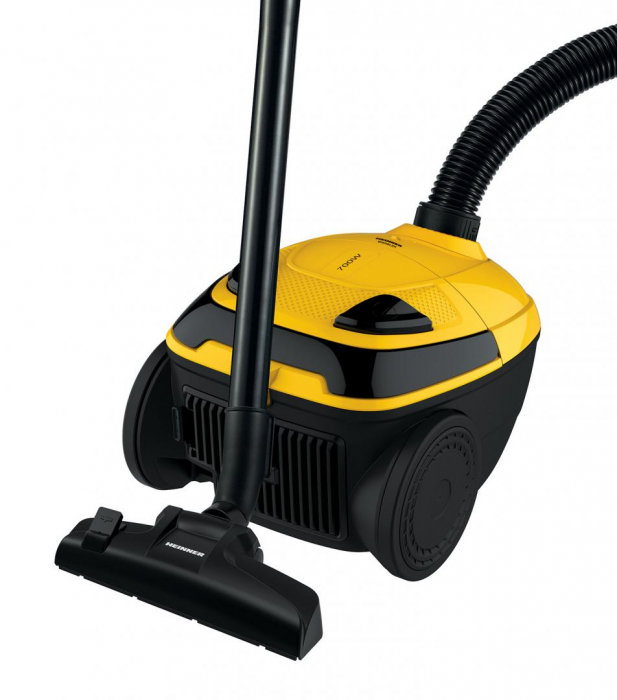 Aspirator cu sac textil, 2L, filtru Hepa, 700W, clasa A, Heinner HVC-MTB700YL [2]