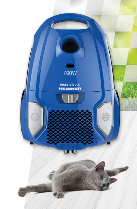 Aspirator cu sac textil 3L, fitru Hepa, 700W, Clasa A, Heinner HVC-MBL1400-V2 [2]