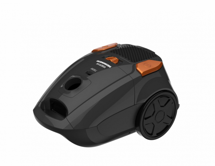 Aspirator cu sac textil 3L, fitru Hepa, 700W, Clasa A, Heinner HVC-MGRY1400-V2 [2]