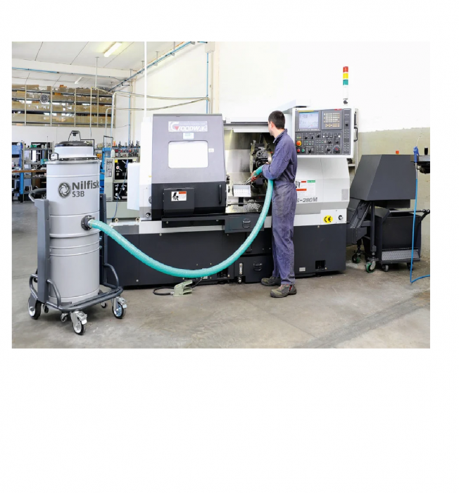 Aspirator industrial, umed/uscat, kit de aspirare inclus, S3 B L 100 , 3000W, 100 LITRI - NILFISK-4010500039+Z724151 [3]