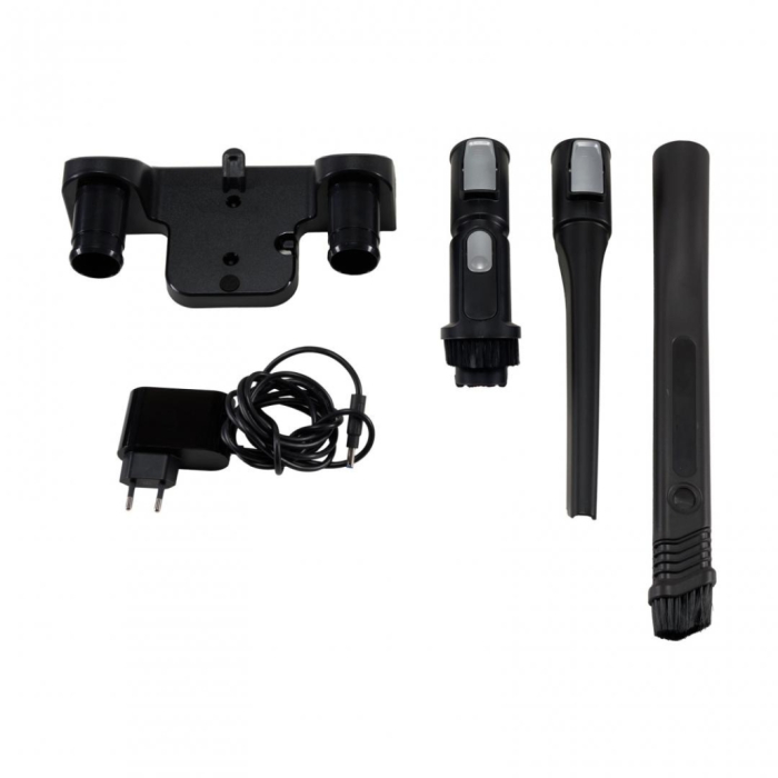 Aspirator vertical cu acumulator, Li-ION, 25.9 V, display LED, putere 450 W, accesorii incluse, suport, HEINNER [14]