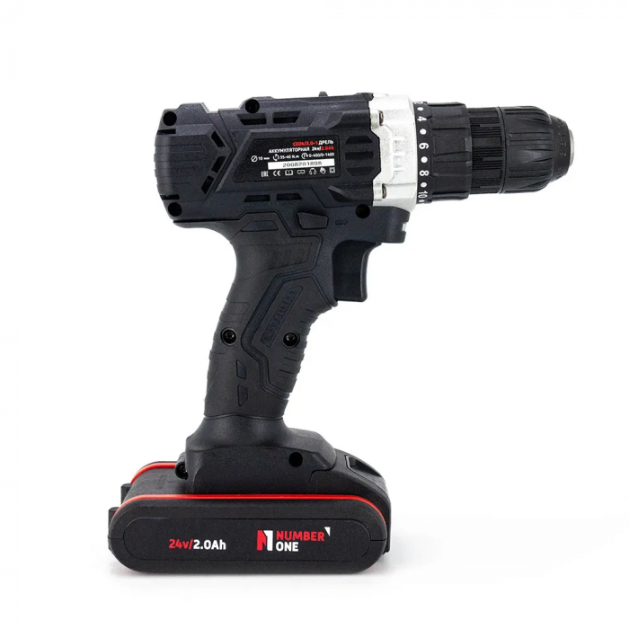 Autofiletanta Number One, pentru gaurit si insurubat, 2 acumulatori, 24 V, 2.0 Ah, LI-ion, 32 Nm [3]