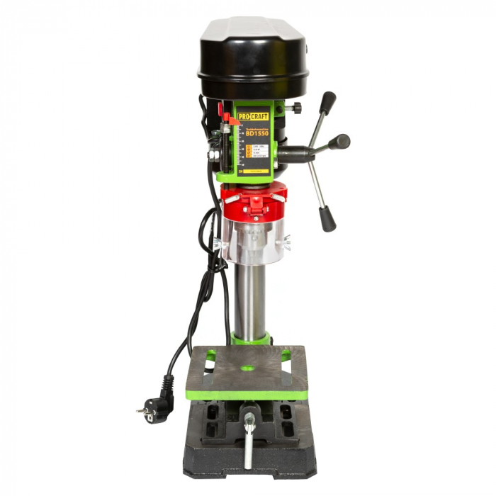 Bormasina de banc, masina de gaurit cu coloana, Procraft BD1550, 375W, 220V [2]