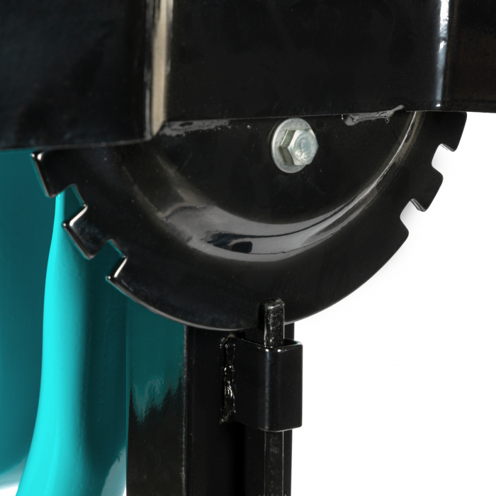 Betoniera, capacitate 140L, putere 850W, cu roti si coroana din fonta, 380mm, 230V, DETOOLZ [9]