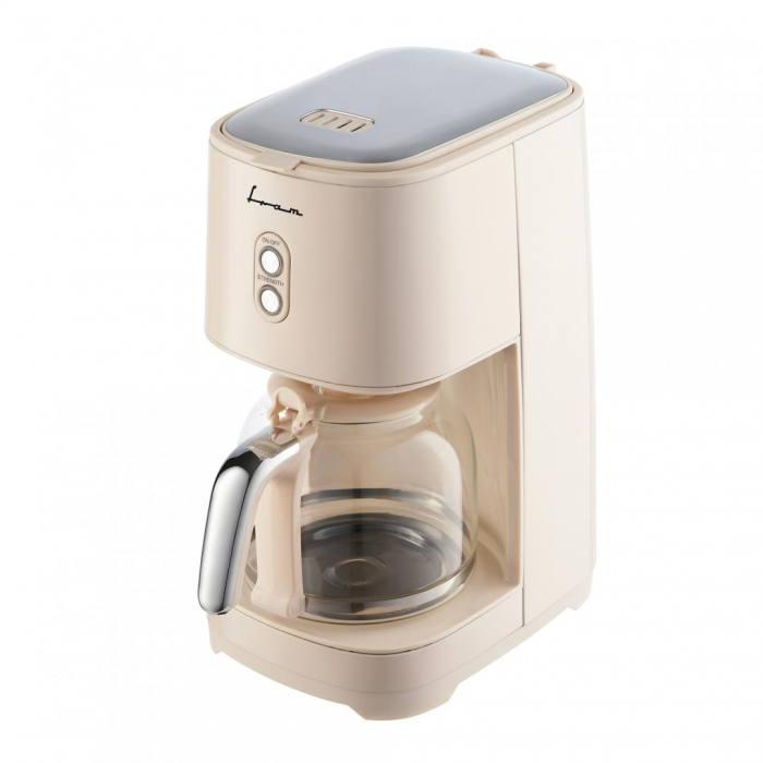 Cafetiera 1.5L, filtru detasabil, functie tarie cafea, 900W, FRAM FCM-915CR [3]