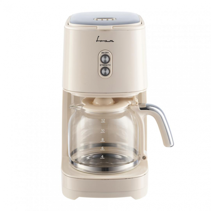 Cafetiera 1.5L, filtru detasabil, functie tarie cafea, 900W, FRAM FCM-915CR [2]