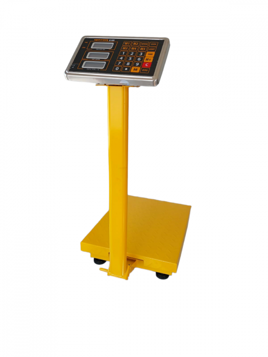 Cantar electronic, 350Kg, acumulator inclus, 4V, tabla striata, Rotor YZ-910(G5) [2]