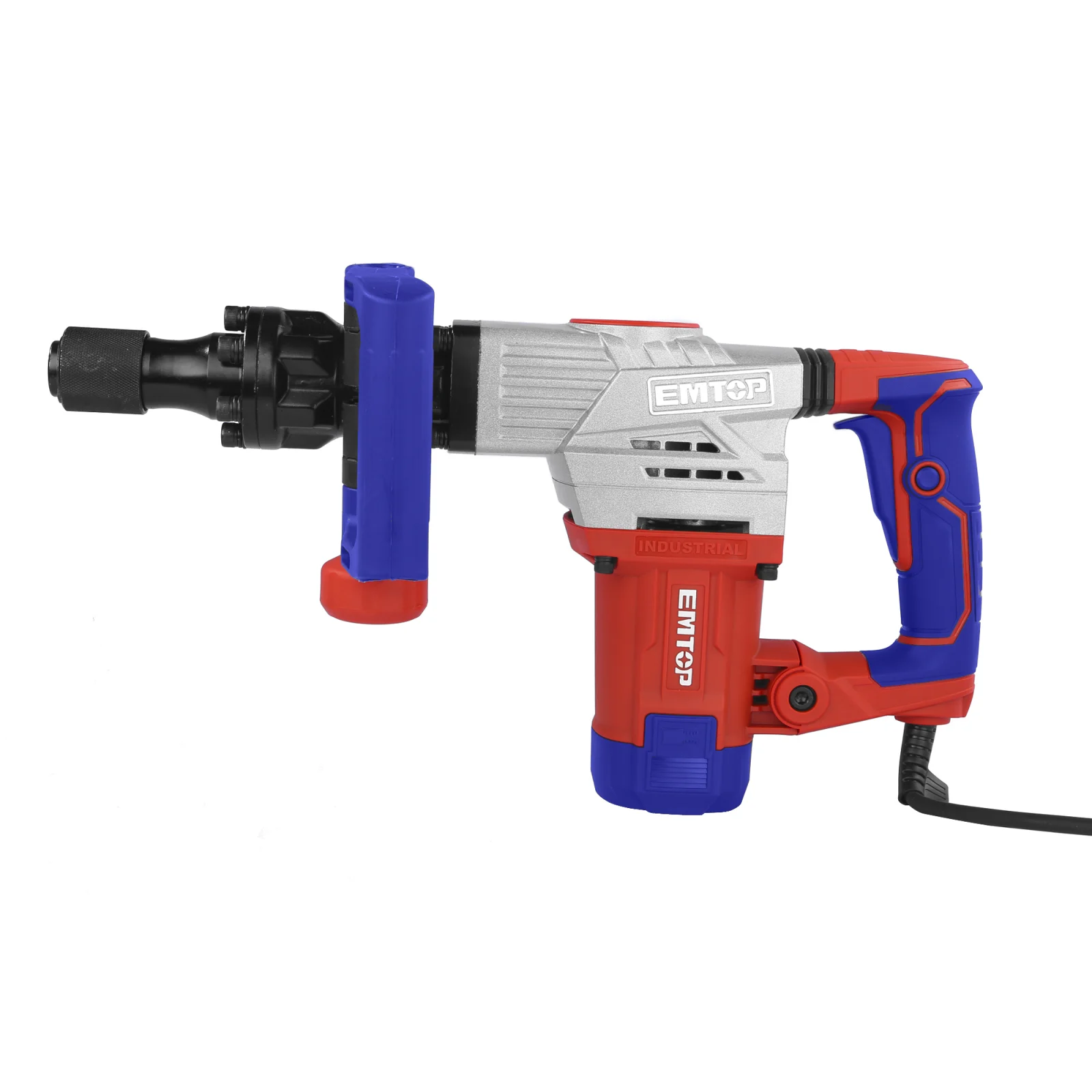 Ciocan demolator HEX, 1300W, 20 J, 2 dalti, 7kg, 3800Bpm, valiza transport, EMTOP [2]