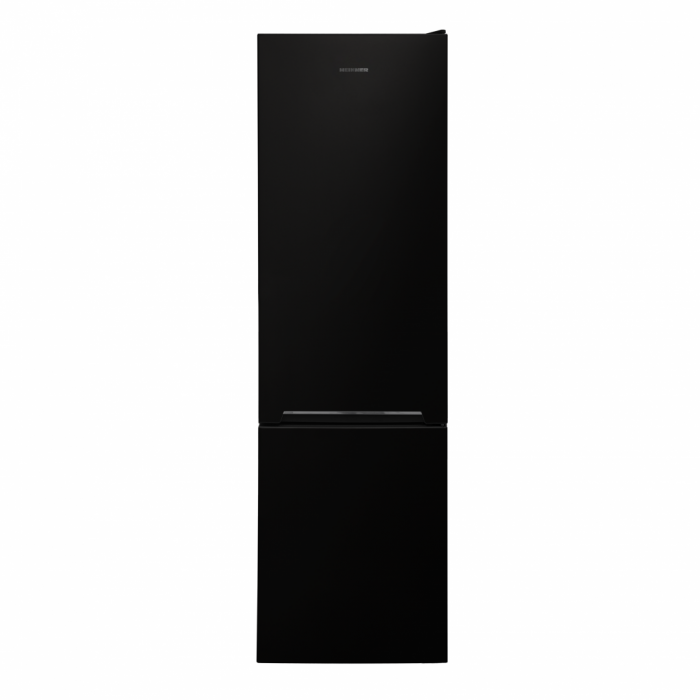 Combina frigorifica, 2 usi, capacitate 288 L, No-Frost, congelator, functie super congelare, negru, Heinner [1]