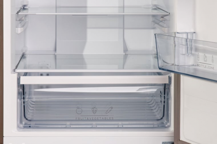 Combina frigorifica, 2 usi, capacitate 310 L, NO FROST, lumina LED, usi reversibile, fast freeze, Inox, VIVAX [8]