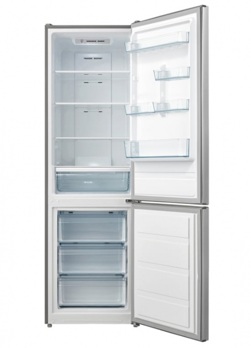 Combina frigorifica, 2 usi, capacitate 310 L, NO FROST, lumina LED, usi reversibile, fast freeze, Inox, VIVAX [5]