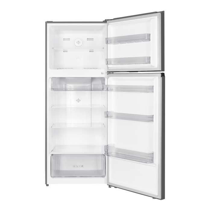 Combina frigorifica 2 usi, capacitate 415 L, NO FROST, afisaj LED, clasa E, INOX, PYRAMIS [3]