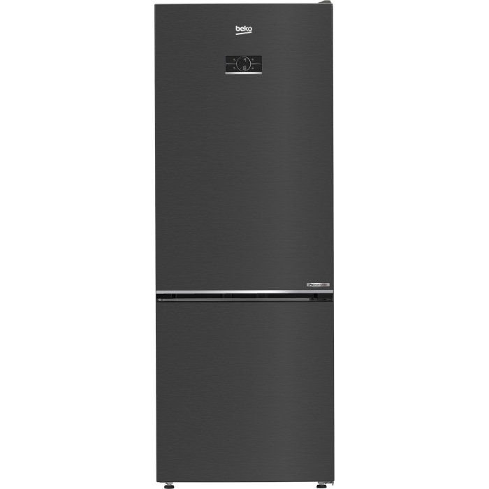 Combina frigorifica, 2 usi, capacitate 490 L, NO FROST, touch, usi reversibile, clasa E, Dark Inox, BEKO [2]