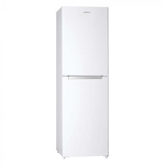 Combina frigorifica, 2 usi, congelator, capacitate 248 L, clasa E, lumina LED, usi reversibile, Alb, ALBATROS [1]