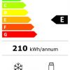 Combina frigorifica, 2 usi, congelator, capacitate 268 L, LED, dozator de apa, alb, HEINNER [3]